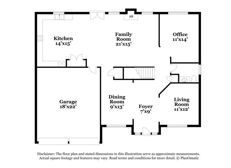 2,370/Mo, 613 Windham Way McDonough, GA 30253 Floor Plan View