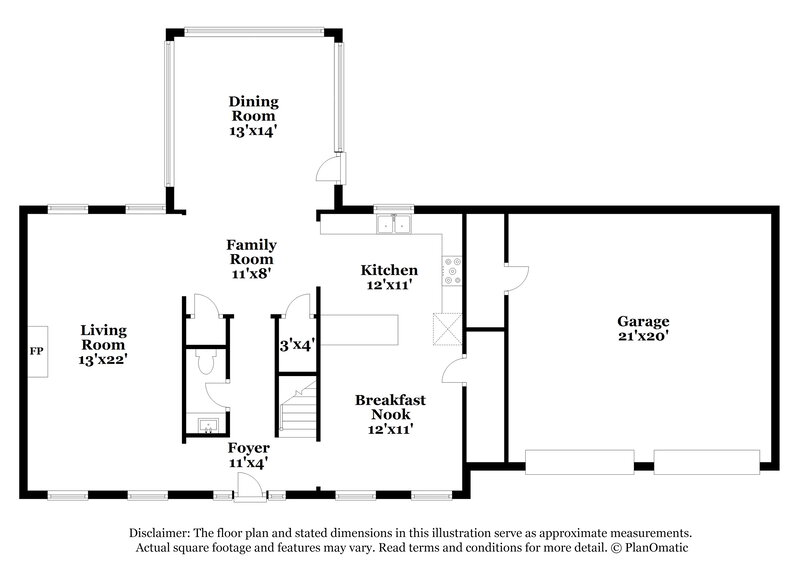 3,650/Mo, 1551 Brookcliff Cir Marietta, GA 30062 Floor Plan View