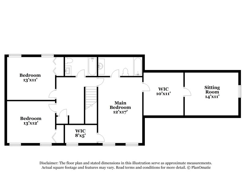 3,650/Mo, 1551 Brookcliff Cir Marietta, GA 30062 Floor Plan View 2