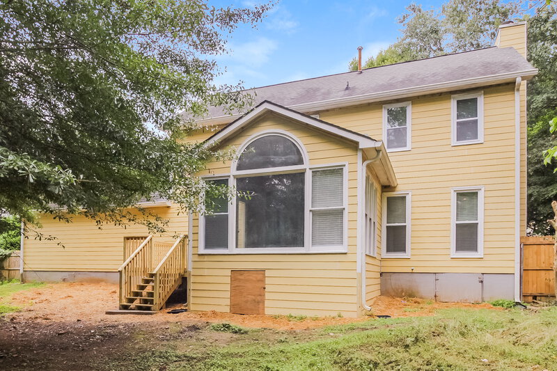 3,650/Mo, 1551 Brookcliff Cir Marietta, GA 30062 Rear View