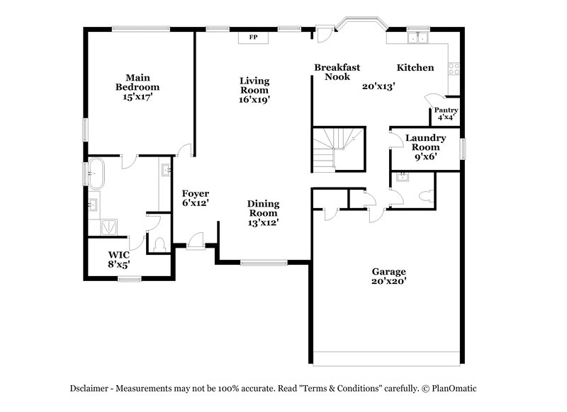 2,350/Mo, 9105 Alden Dr Locust Grove, GA 30248 Floorplan View 2