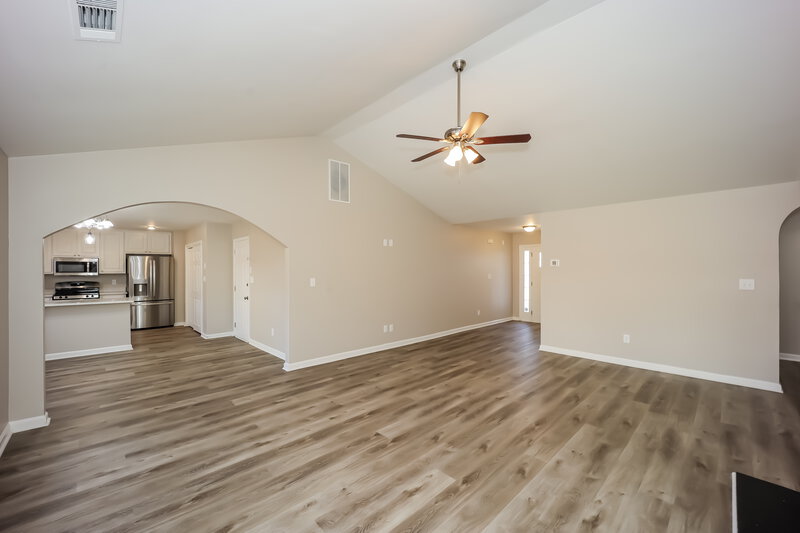 2,110/Mo, 5744 Village Loop Fairburn, GA 30213 Living Room View 4