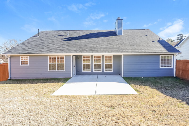 2,110/Mo, 5744 Village Loop Fairburn, GA 30213 Rear View