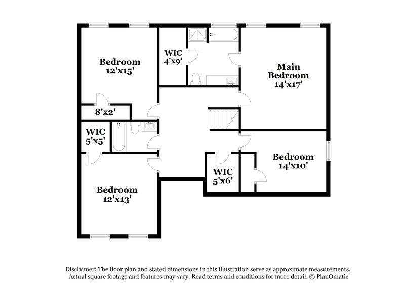 2,305/Mo, 4207 Arnolds Mill Opas Douglasville, GA 30135 Floor Plan View