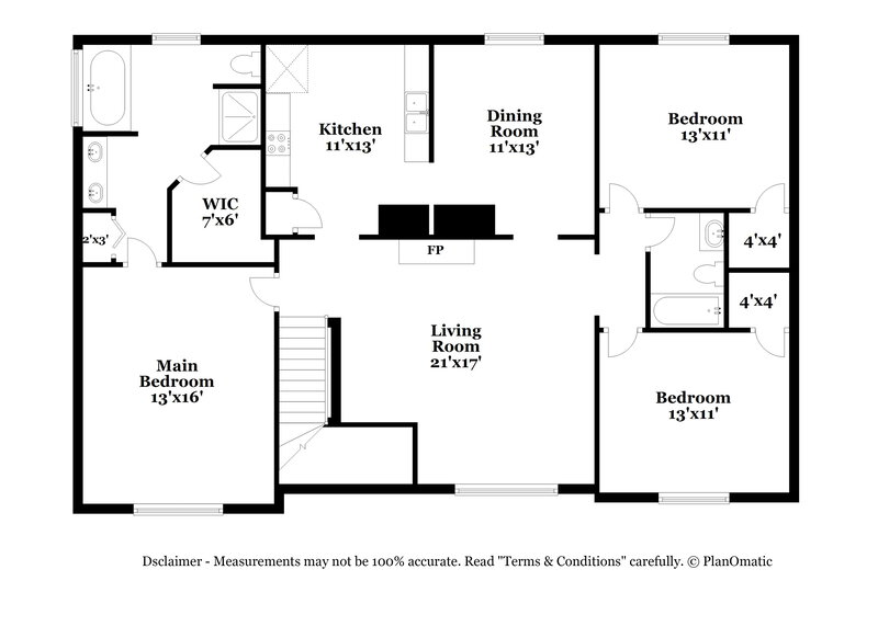 2,450/Mo, 1413 Buckingham Pl Stockbridge, GA 30281 Floor Plan View