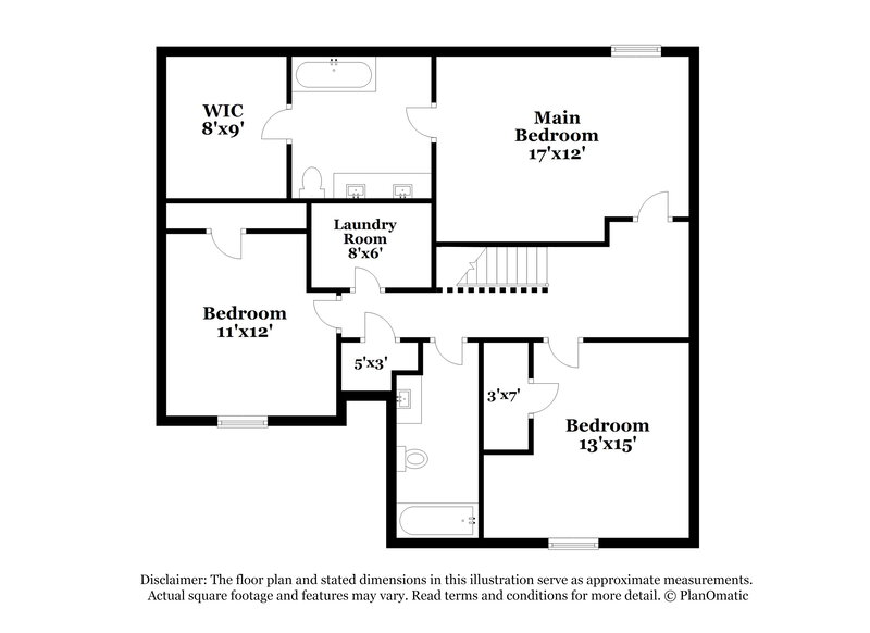 1,930/Mo, 27 Culver Ridge Dr Cartersville, GA 30120 Floor Plan View 2