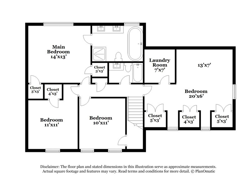 2,095/Mo, 4095 Winchester Way Loganville, GA 30052 Floor Plan View 2