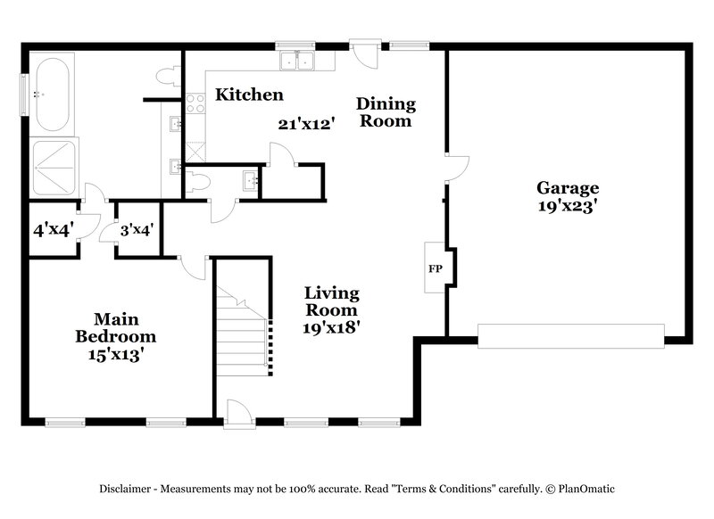 2,130/Mo, 474 Limerick Wy Hampton, GA 30228 Floor Plan View