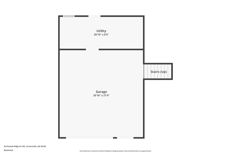 1,940/Mo, 34 Etowah Ridge Dr SW Cartersville, GA 30120 Floorplan View 4