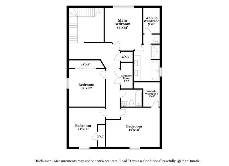 2,545/Mo, 261 Addy Ln Stockbridge, GA 30281 Floor Plan View 2