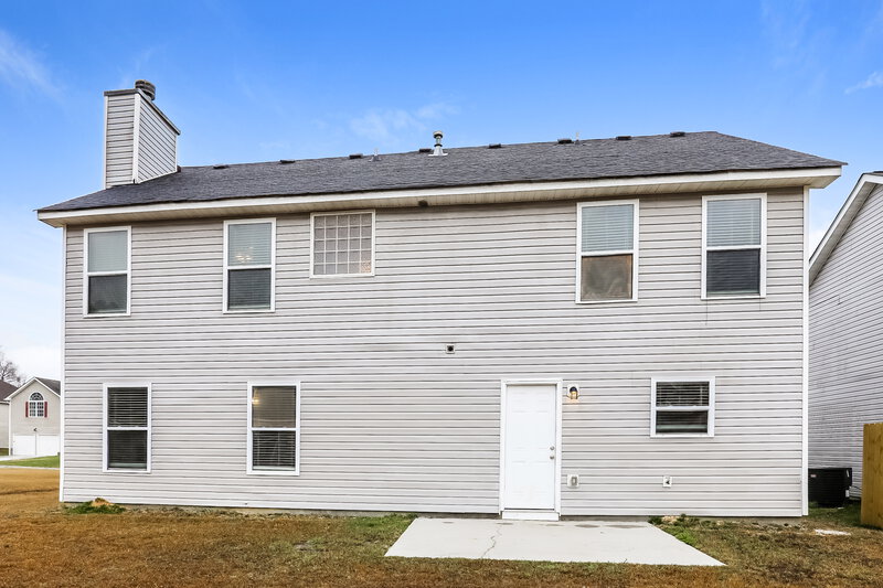 2,395/Mo, 6076 Trotters Cir Fairburn, GA 30213 Rear View