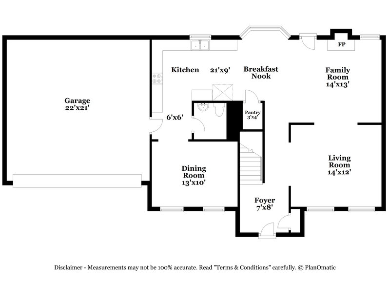 2,330/Mo, 206 Mystic Hollow Canton, GA 30114 Floorplan View 2