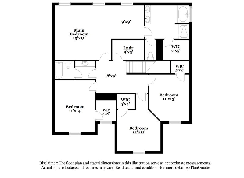 2,595/Mo, 11086 Shadow Ct Unit 60 Hampton, GA 30228 Floor Plan View 2
