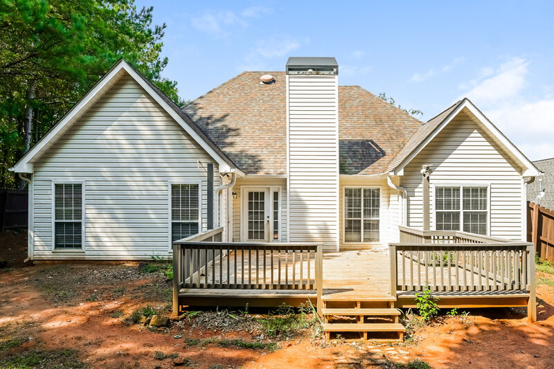 2,265/Mo, 166 Freeman Forest Dr Newnan, GA 30265 Rear View