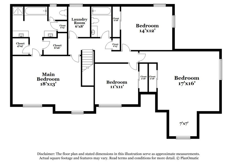 3,210/Mo, 1033 Saddle Brooke Drive Dallas, GA 30132 Floor Plan View 3