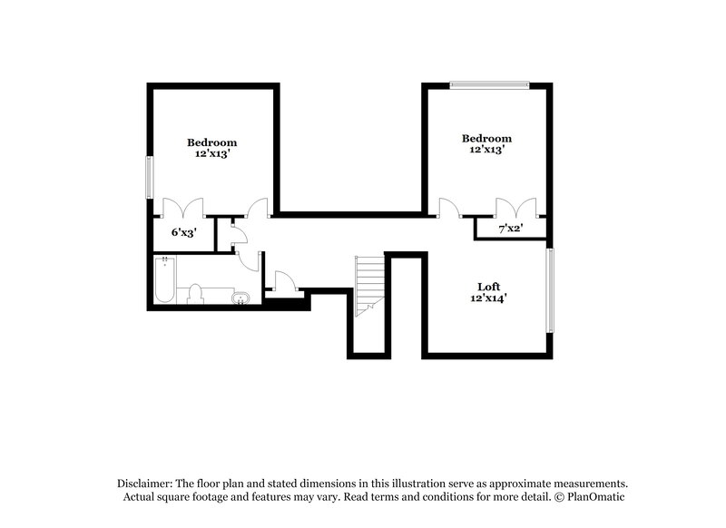 2,260/Mo, 514 Anglewood Trace Stockbridge, GA 30281 Floorplan View 2