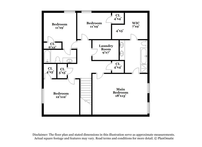 2,860/Mo, 191 P.R. Smith Blvd Winder, GA 30680 Floor Plan View 2