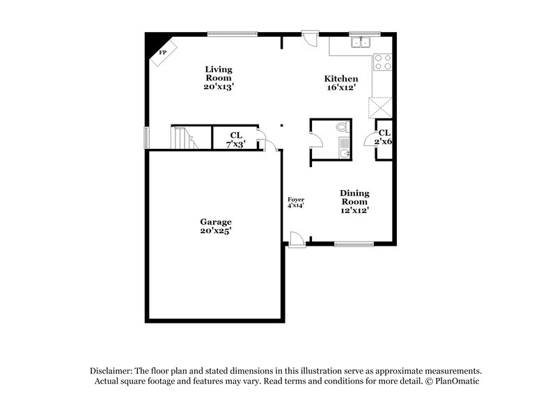 2,035/Mo, 2110 Massey Ln Winder, GA 30680 Floor Plan View 2