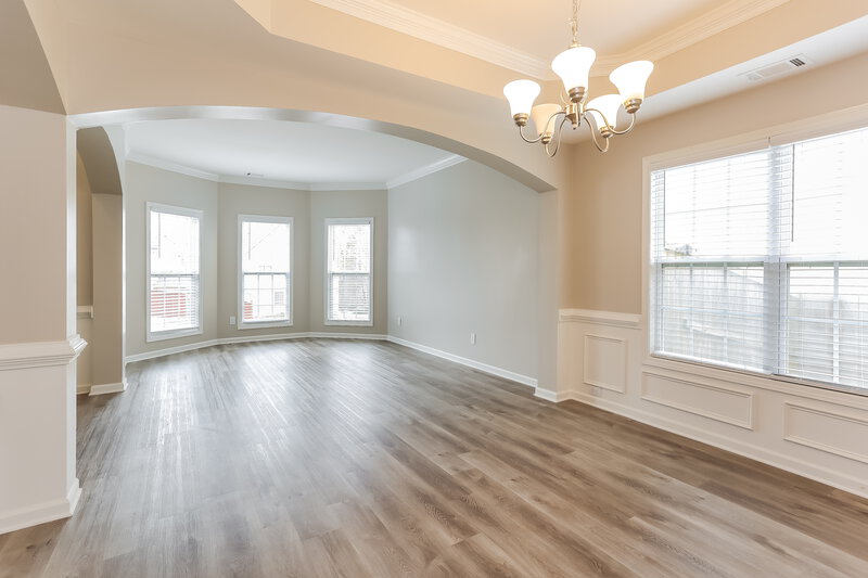 2,815/Mo, 7139 Thoreau Cir Atlanta, GA 30349 Dining Room View