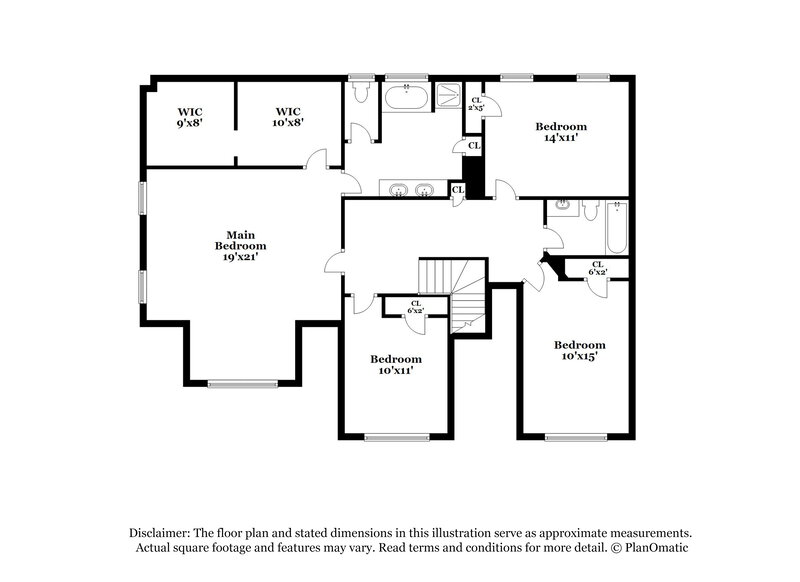 2,530/Mo, 1870 Skylar Leigh Dr Buford, GA 30518 Floor Plan View 2