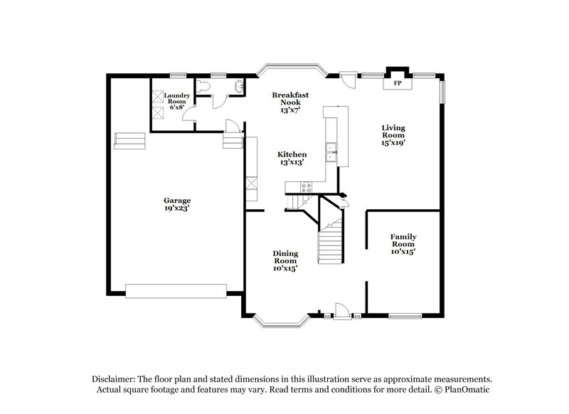 2,530/Mo, 1870 Skylar Leigh Dr Buford, GA 30518 Floor Plan View 3