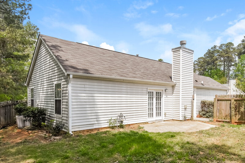 1,930/Mo, 2649 Laurel Ln NW Kennesaw, GA 30152 Rear View