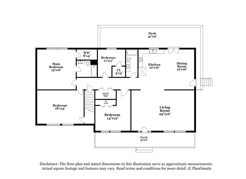 2,800/Mo, 329 Cross Plains Hulett Rd Carrollton, GA 30116 Floor Plan View