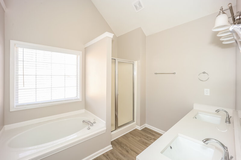 2,220/Mo, 130 Hidden Brook Trl Newnan, GA 30265 Main Bathroom View
