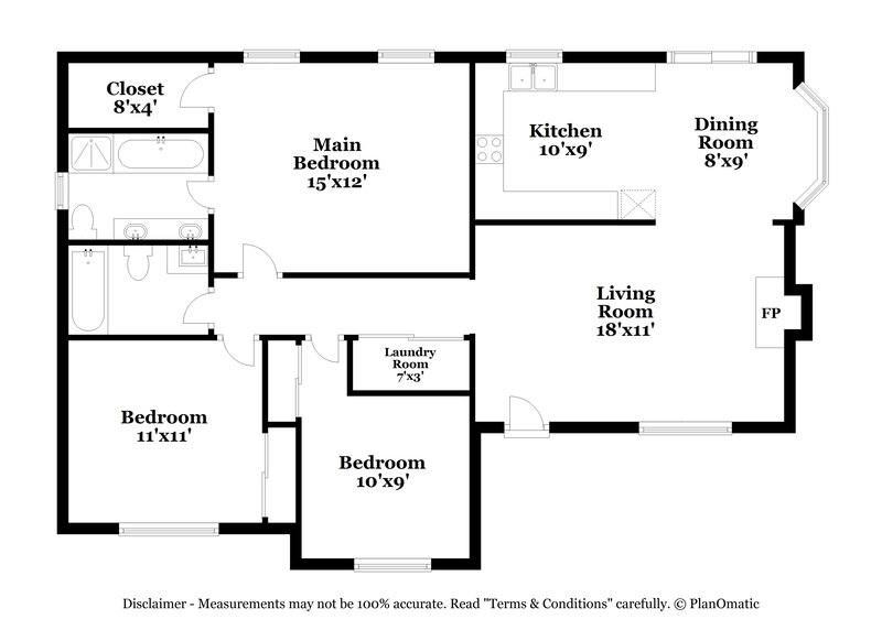 2,140/Mo, 80 Emmette Dr Dawsonville, GA 30534 Floor Plan View