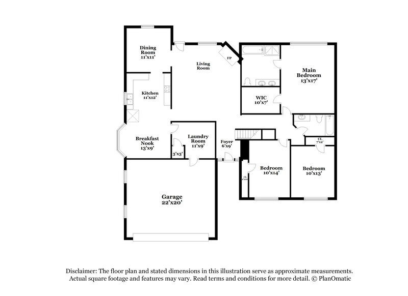 2,390/Mo, 121 High Meadow Trl Jenkinsburg, GA 30234 Floor Plan View 2