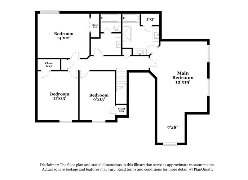 2,130/Mo, 2403 Scarlet Ln SE Conyers, GA 30013 Floorplan View 2