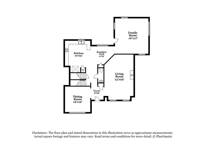 1,805/Mo, 57 Stonemill Way Hiram, GA 30141 Floorplan View