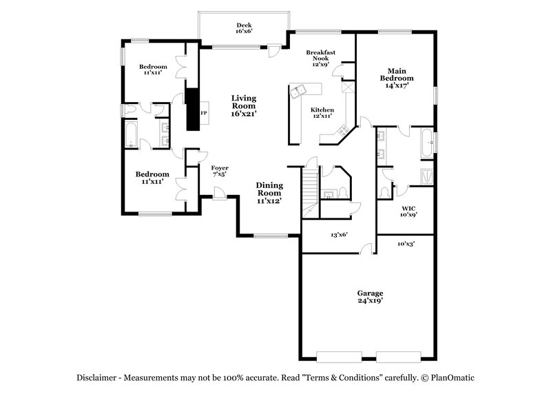 2,275/Mo, 101 Landon Dr Whitesburg, GA 30185 Floor Plan View