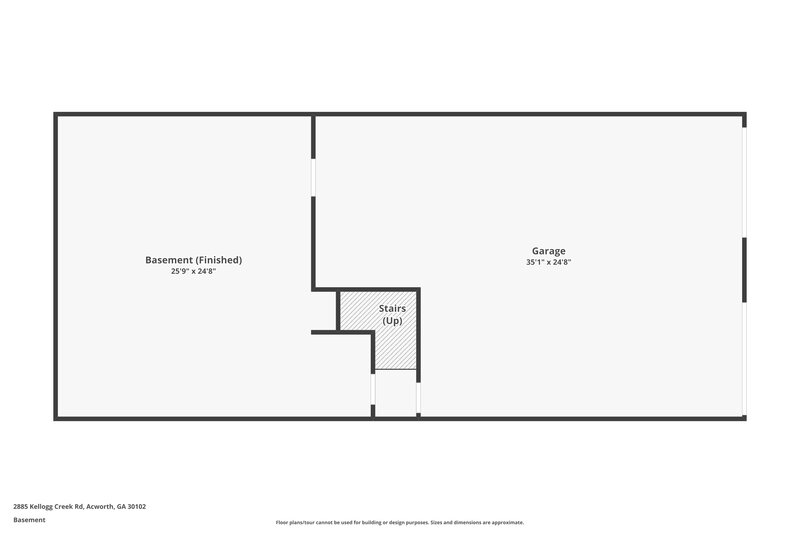 1,715/Mo, 2885 Kellogg Creek Rd Acworth, GA 30102 Floor Plan View
