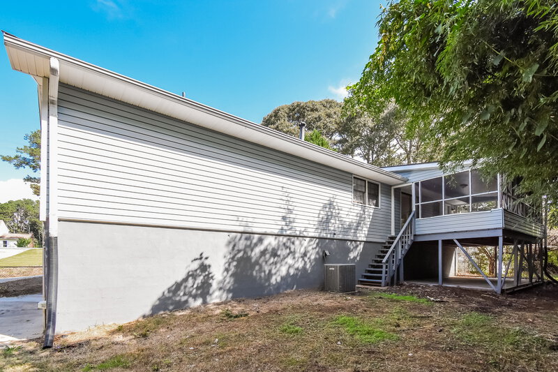 1,715/Mo, 2885 Kellogg Creek Rd Acworth, GA 30102 Rear View