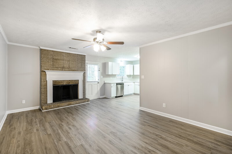 2,100/Mo, 4392 Hardwood Cir SW Lilburn, GA 30047 Living Room View