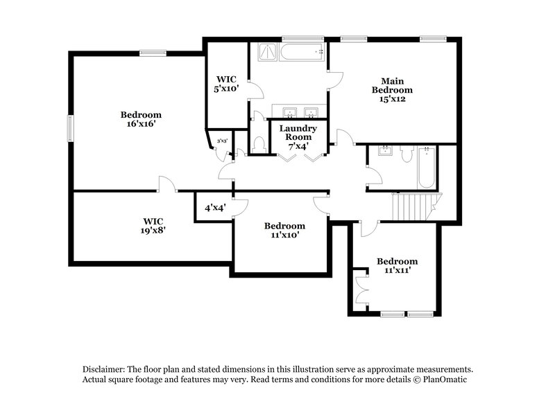 3,170/Mo, 53 Joshua Ln Dallas, GA 30132 Floor Plan View 2