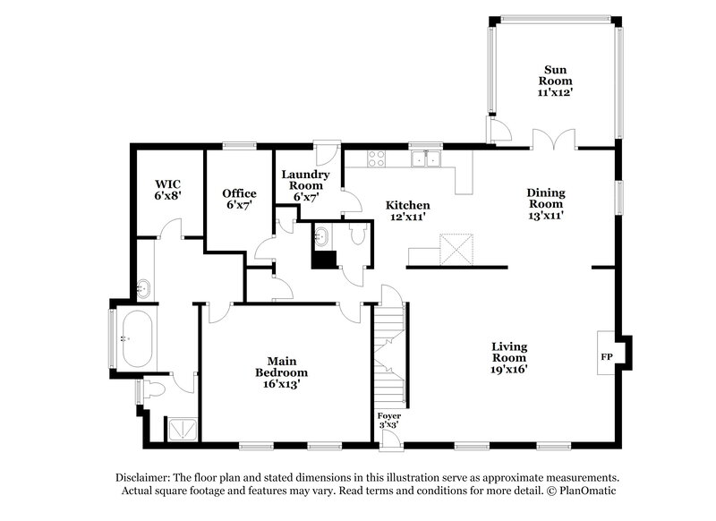 2,415/Mo, 3430 Riviera Dr Cumming, GA 30041 Floor Plan View