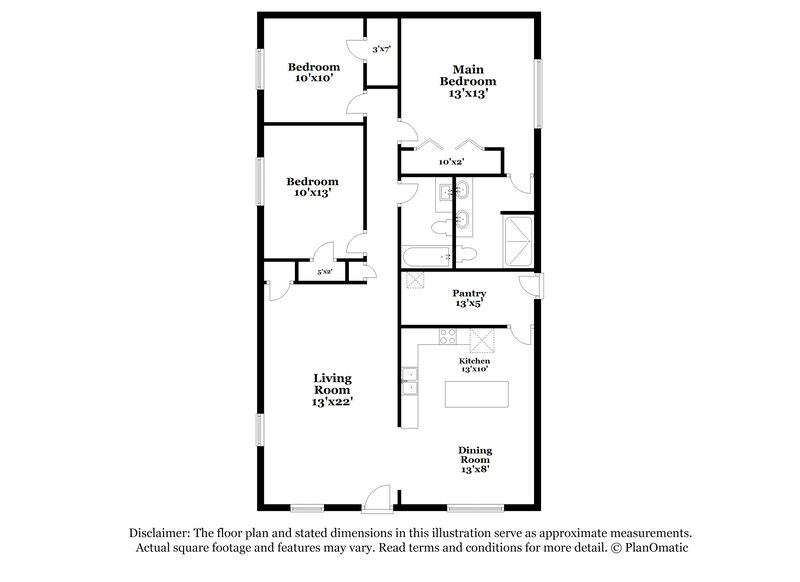 1,885/Mo, 32 Weyman Ave SW Atlanta, GA 30315 Floor Plan View