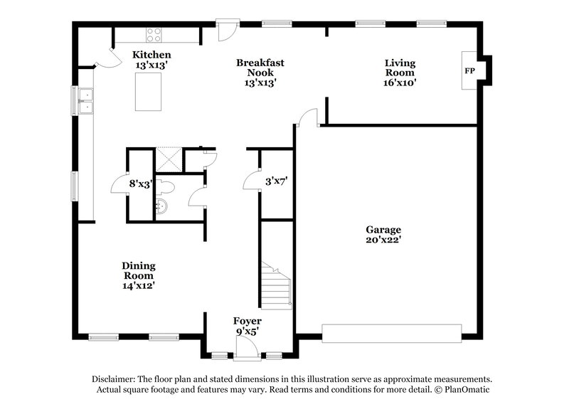 2,020/Mo, 28 Thunderhawk Ln NE Rydal, GA 30171 Floorplan View