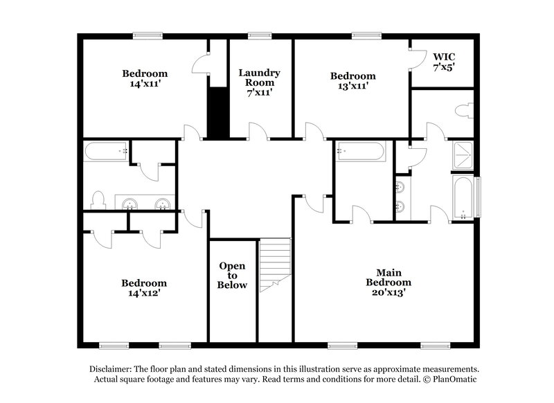 2,020/Mo, 28 Thunderhawk Ln NE Rydal, GA 30171 Floorplan View 2