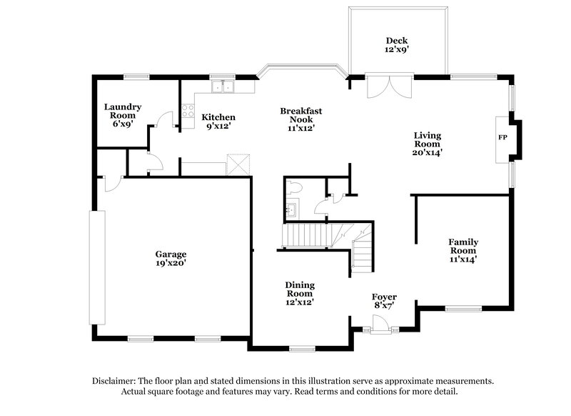 2,505/Mo, 135 Stratmore Pl Stockbridge, GA 30281 Floor Plan View 3