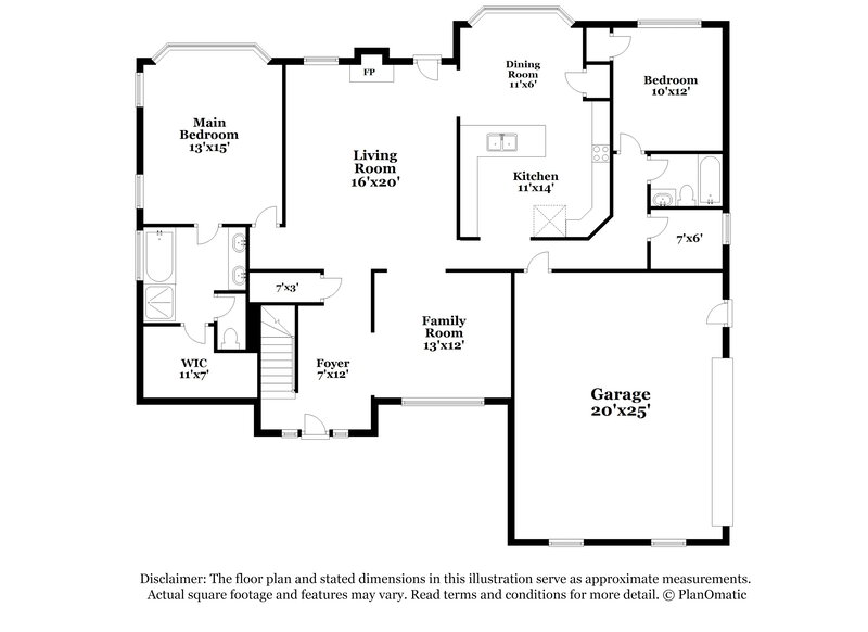 3,970/Mo, 4316 Gladys Ct McDonough, GA 30252 Floor Plan View