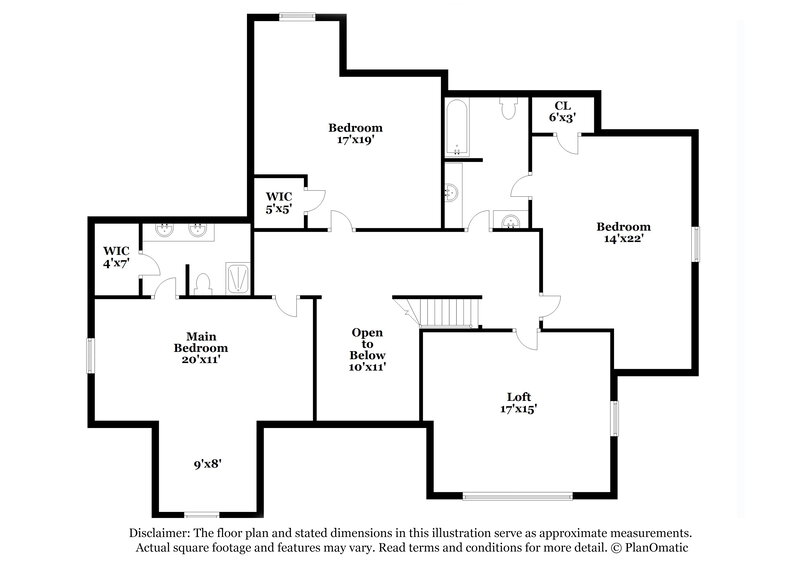 2,580/Mo, 115 French Village Blvd Sharpsburg, GA 30277 Floor Plan View