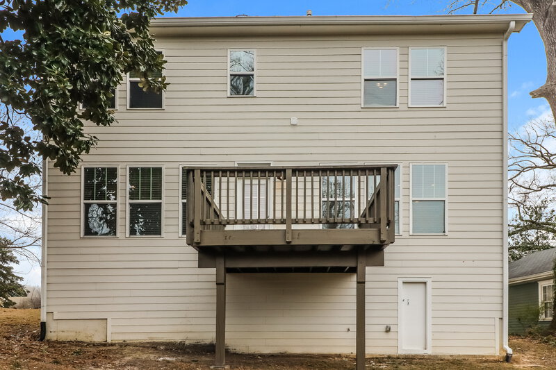 3,610/Mo, 2607 Church St NW Atlanta, GA 30318 Rear View