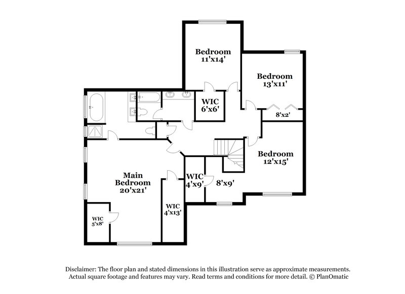 2,865/Mo, 1071 Cedar Bluff Trl SW Lilburn, GA 30047 Floor Plan View 2