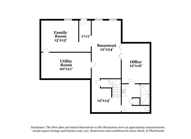 2,865/Mo, 1071 Cedar Bluff Trl SW Lilburn, GA 30047 Floor Plan View 3