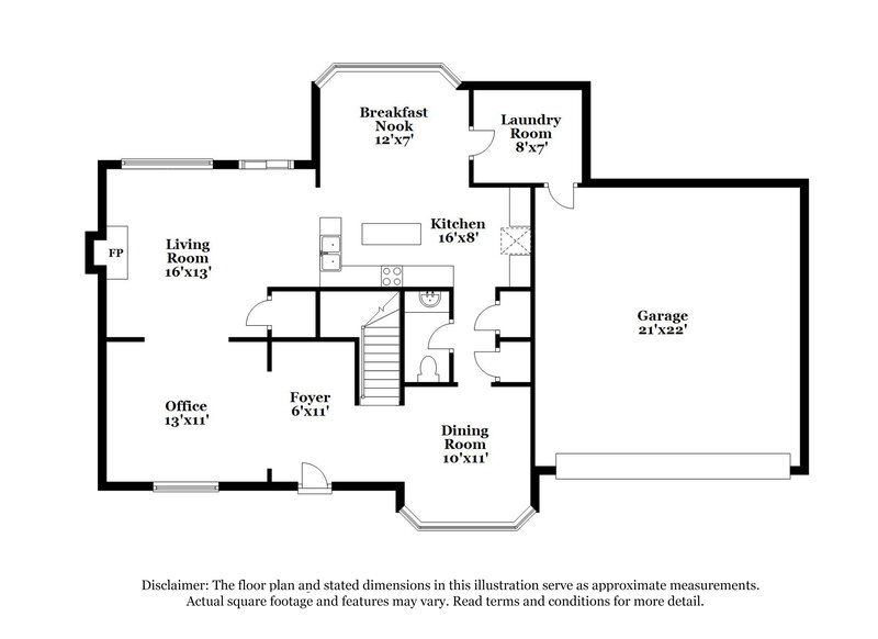 2,845/Mo, 10550 Windsor Park Dr Johns Creek, GA 30022 Floor Plan View 2