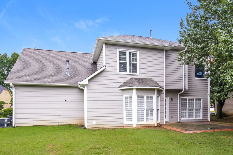 2,845/Mo, 10550 Windsor Park Dr Johns Creek, GA 30022 Rear View