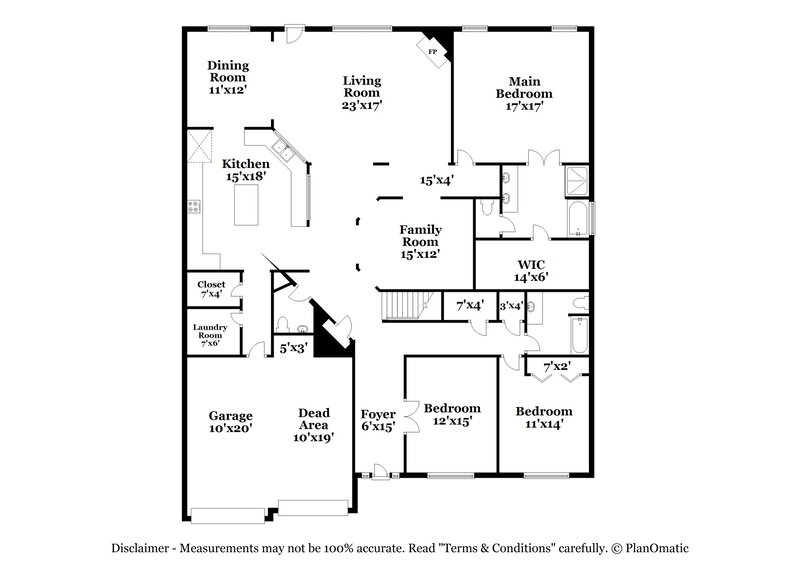 2,916/Mo, 2043 Weatherby Way Ct Dacula, GA 30019 Floor Plan View